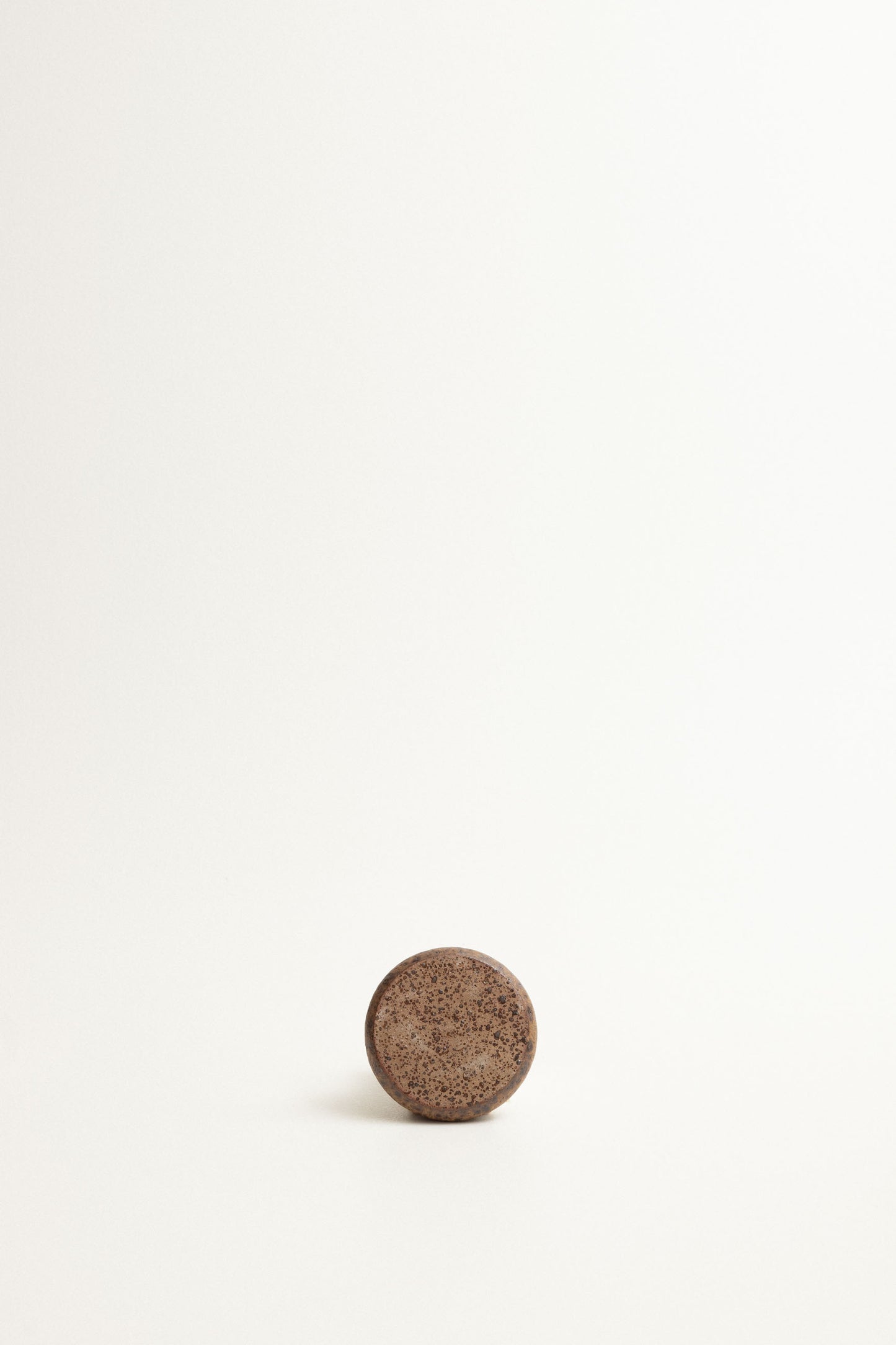 Curved mini bowl - Chocolate volcanic