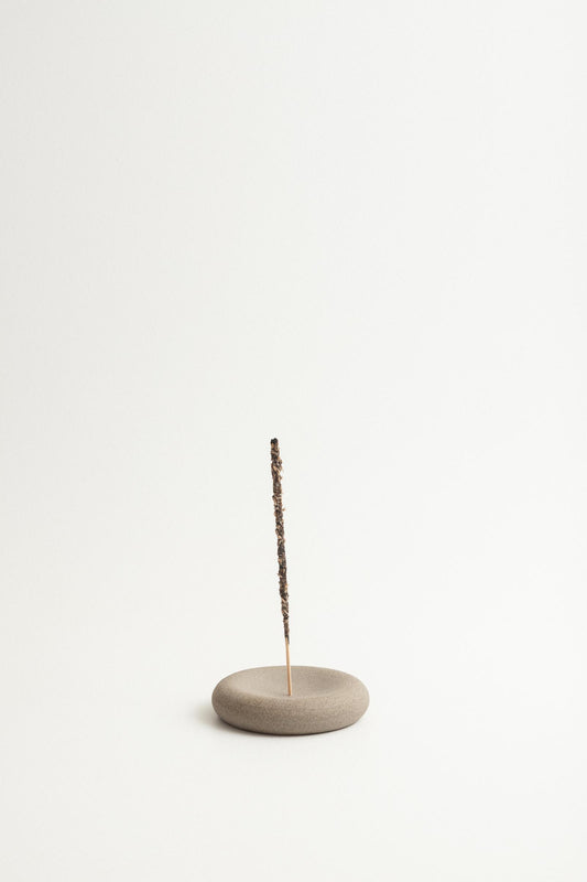 Incense holder - Stone greige