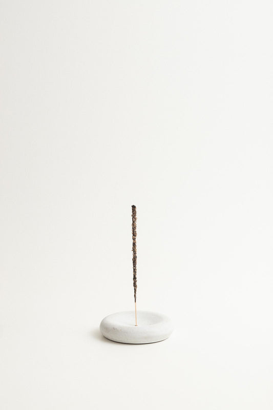 Incense holder - Matte white