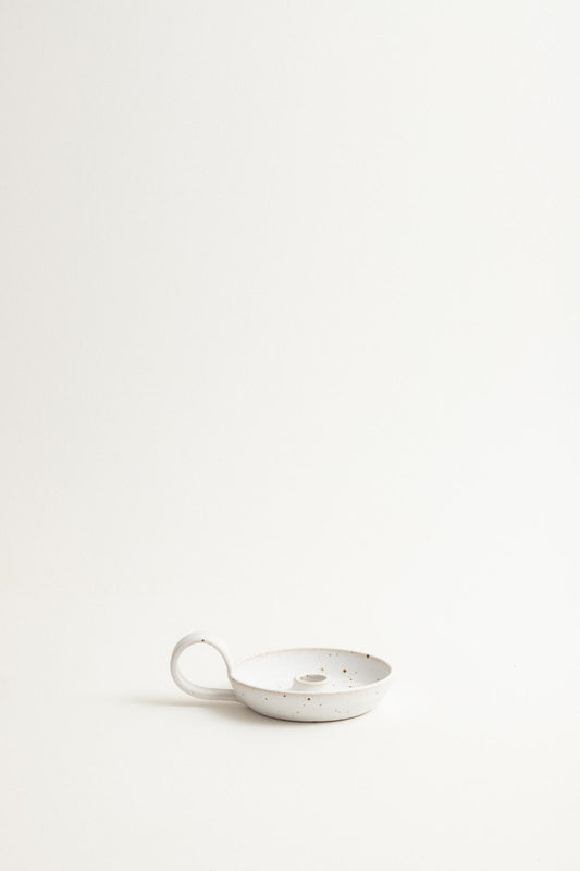 Candle holder - Matte white